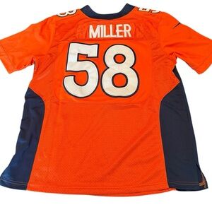 NFL Von Miller Orange and Navy Jersey